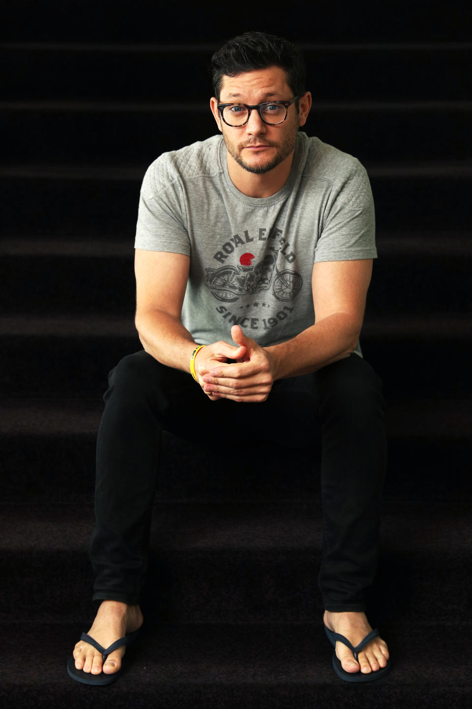 Rob Mills poses during Carrie & Tommy's Reunidol Party on February 13, 2020 in Sydney, Australia