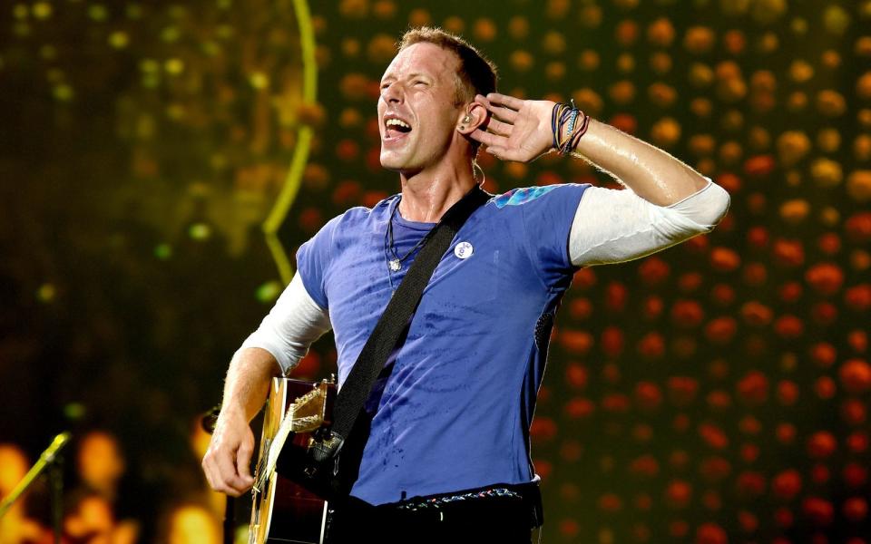 Platz 12: Coldplay