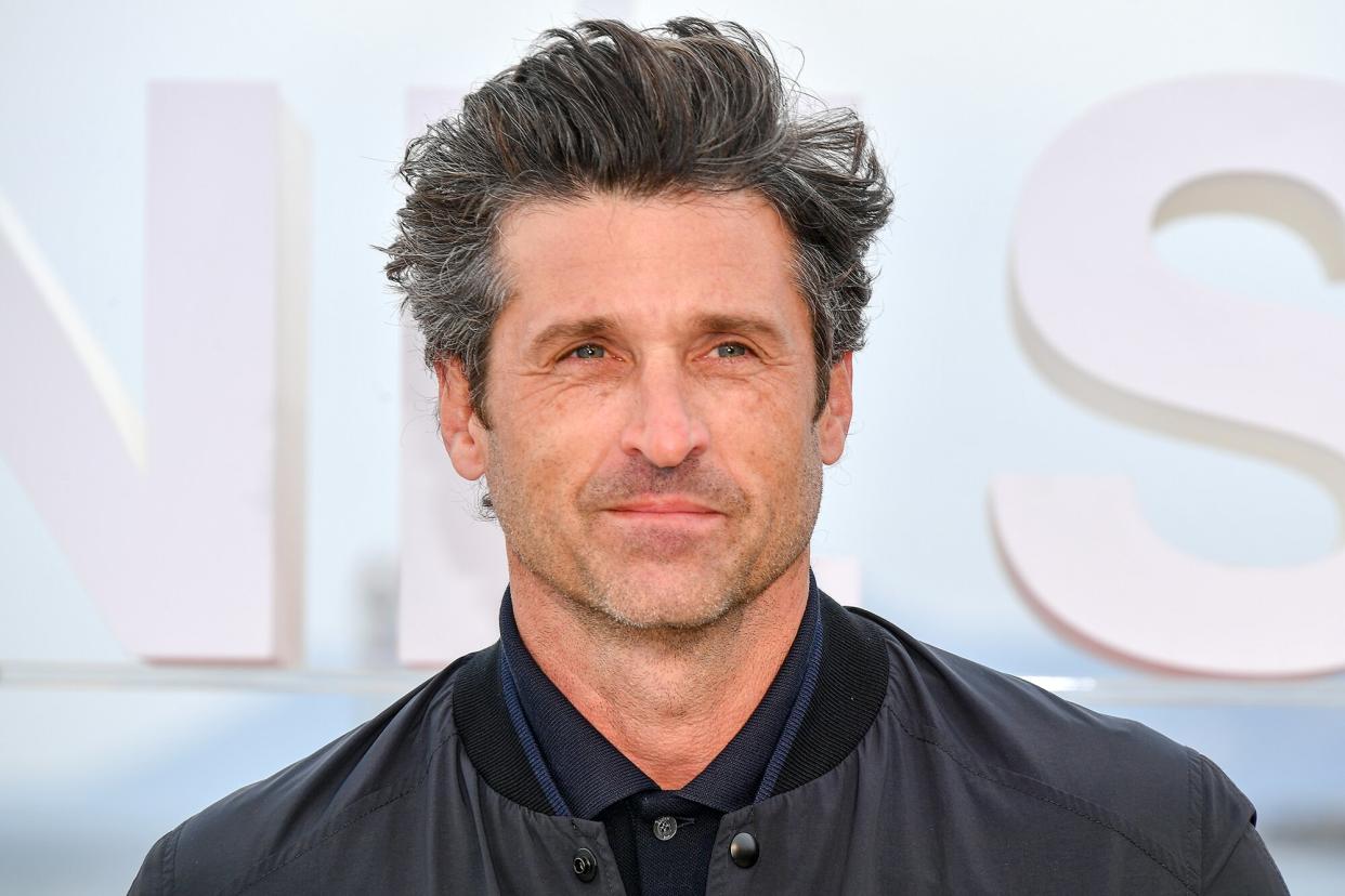 Patrick Dempsey poses for the 