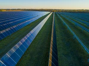 The 163 megawatt Elm Branch solar power project in Texas was developed by Lightsource bp and is powered by First Solar Series 6 photovoltaic modules. Lightsource bp and bp have signed a multi-year agreement for up to 5.4 gigawatts of First Solar modules to be delivered between 2023 and 2025 (Photo: Lightsource bp)
