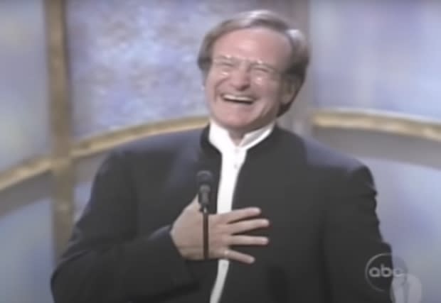 1997: Robin Williams Gets Corn-y