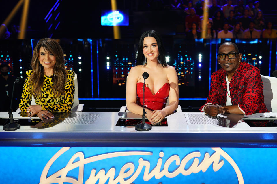 PAULA ABDUL, KATY PERRY, RANDY JACKSON (Christopher Willard / ABC)