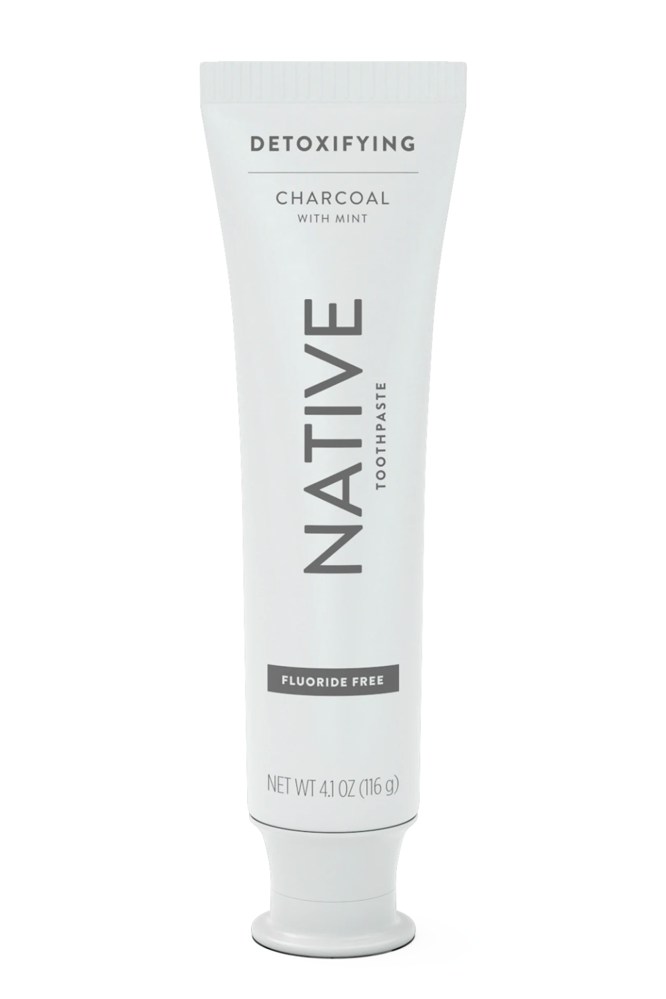 5) Native Charcoal With Mint Fluoride Toothpaste