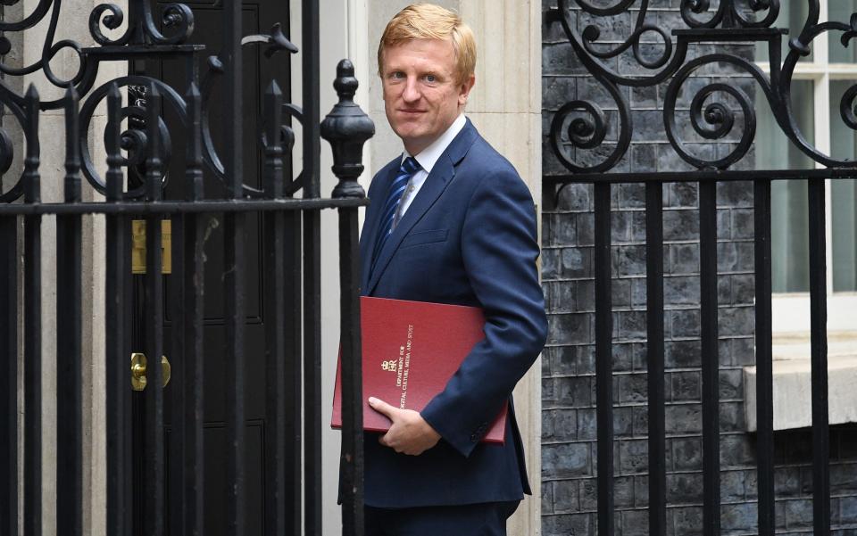 Culture Secretary Oliver Dowden said he would consider decriminalising non-payment of the BBC licence fee this summer - Leon Neal/Getty Images Europe