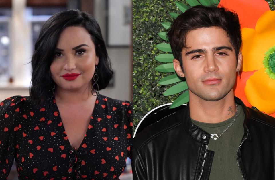 Demi Lovato and Max Ehrich