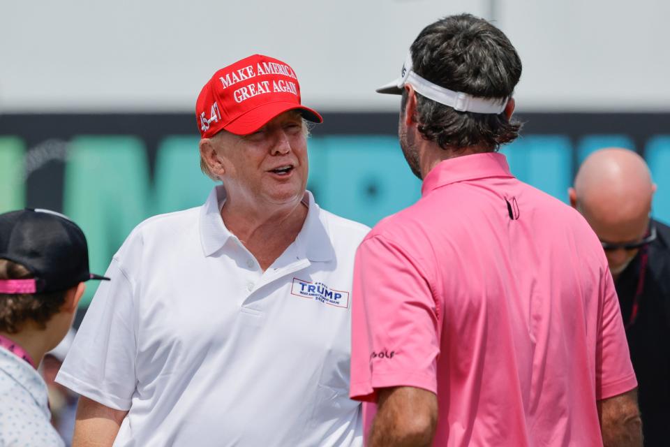 Donald Trump's latest golf stunt: A million-dollar charity challenge to ...