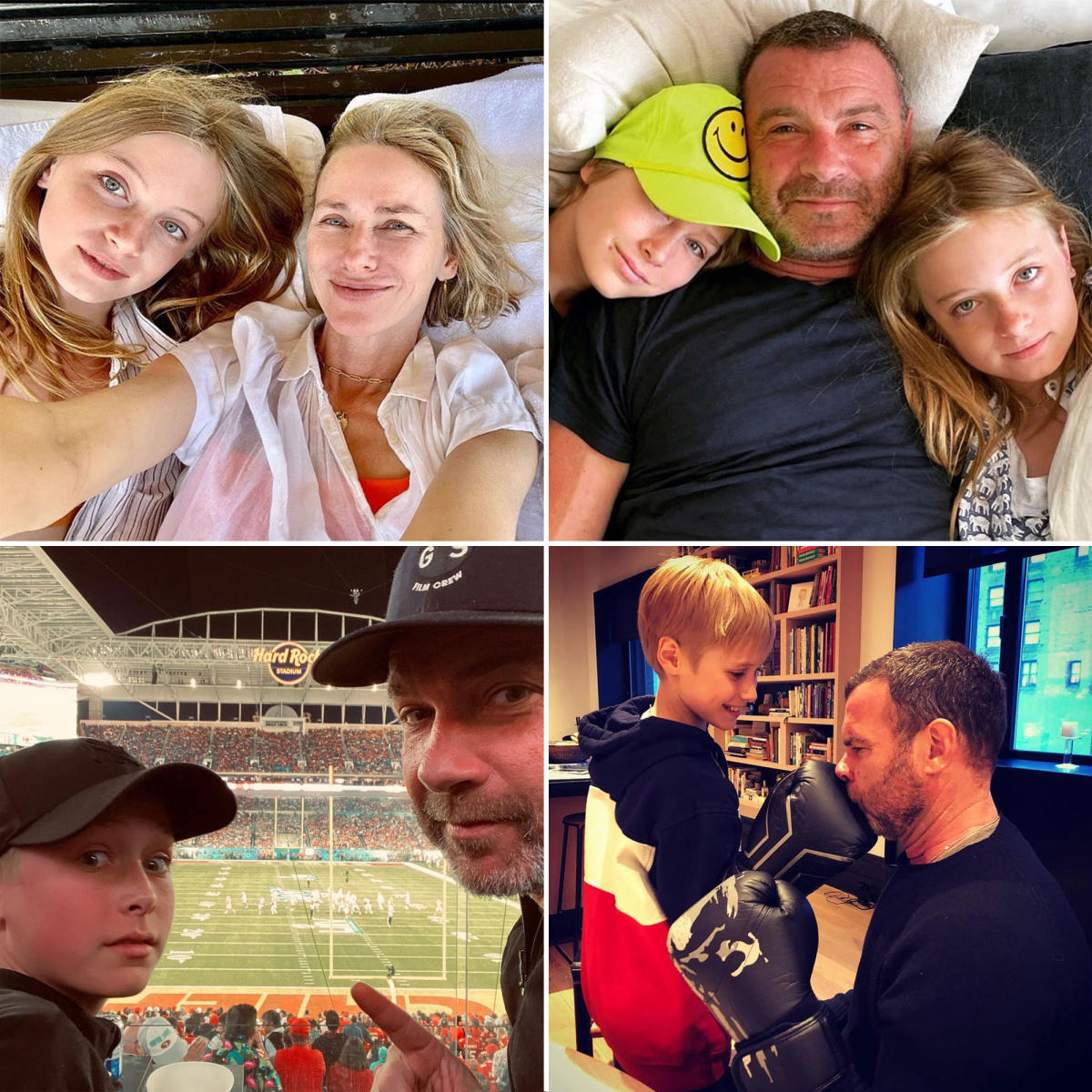 Naomi Watts and Ex Liev Schreiber’s Blended Family Album With 2 ...