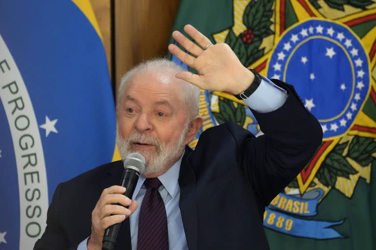 El presidente brasileño Luiz Inacio Lula da Silva