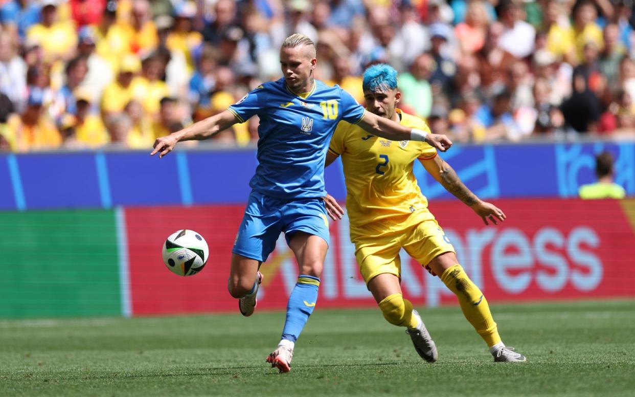 Geht es für die ukrainische Nationalmannschaft vor allem darum, ihren Fans Freude zu bereiten? (Bild: 2024 Getty Images/Carl Recine)