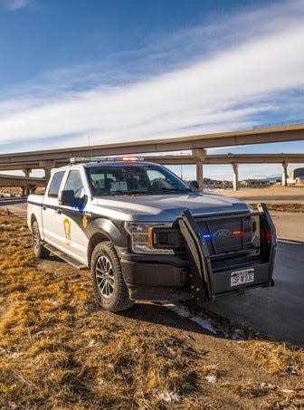 Colorado State Patrol vehicle