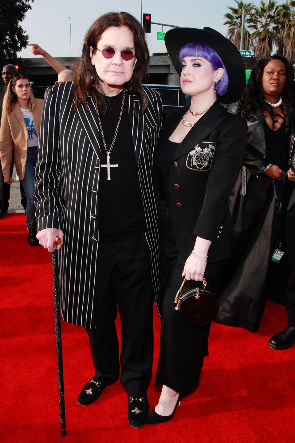 Ozzy Osbourne and Kelly Osbourne