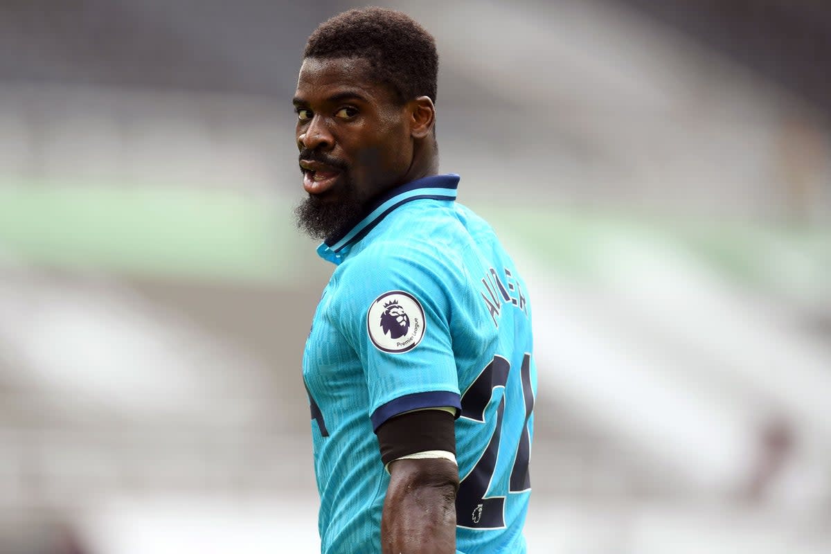 Serge Aurier spent four years at Tottenham before leaving in 2021 (Michael Regan/NMC Pool/PA) (PA Archive)