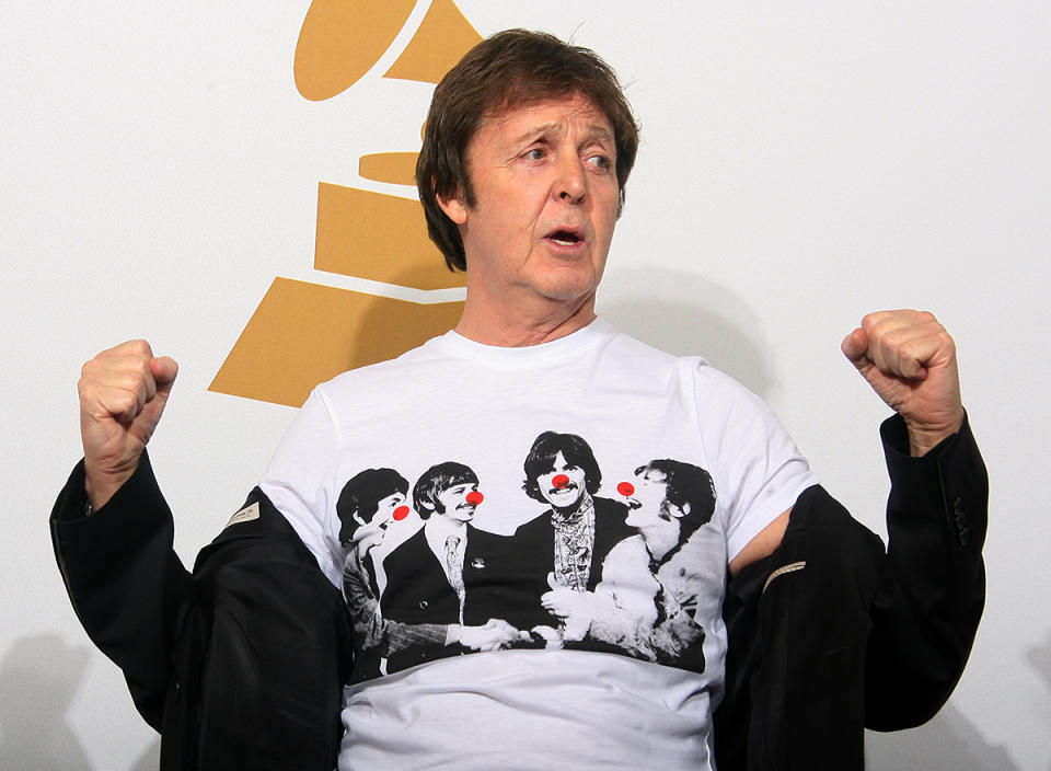 Paul McCartney, the most famous former Beatle, is the only former member of that band not to win a solo award for Album of the Year.