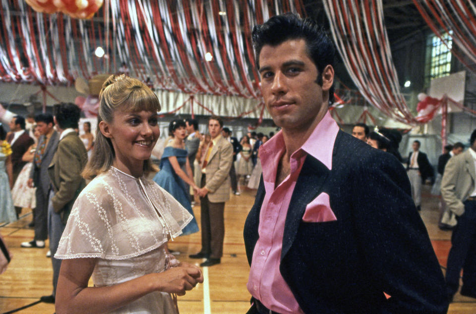 Sur le tournage de « Grease »