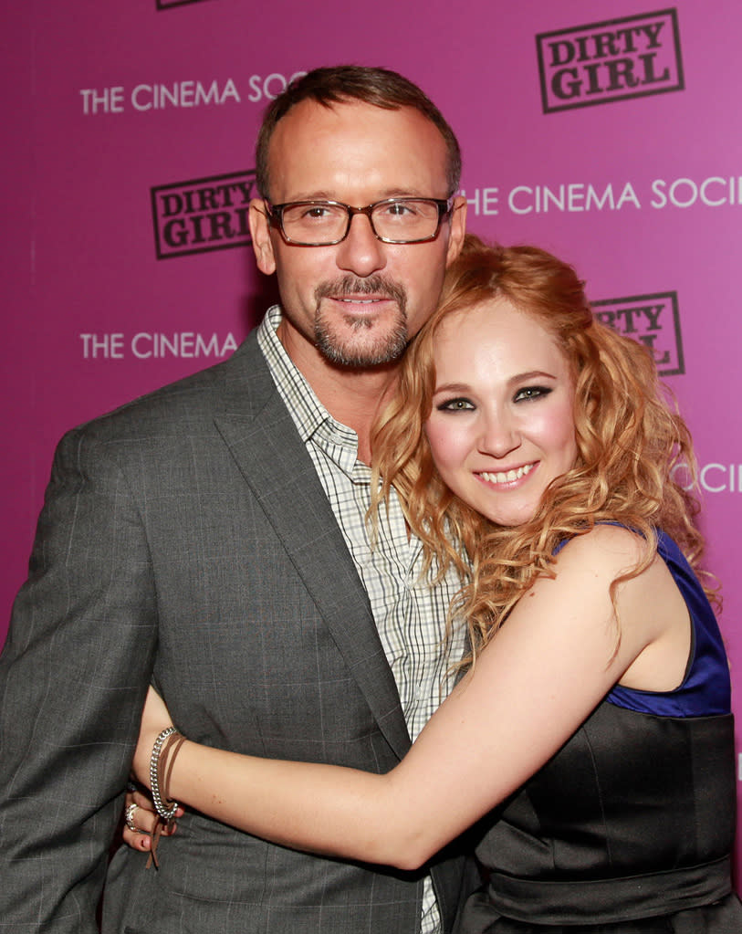 Dirty Girl NY Screening 2011 Tim McGraw Juno Temple