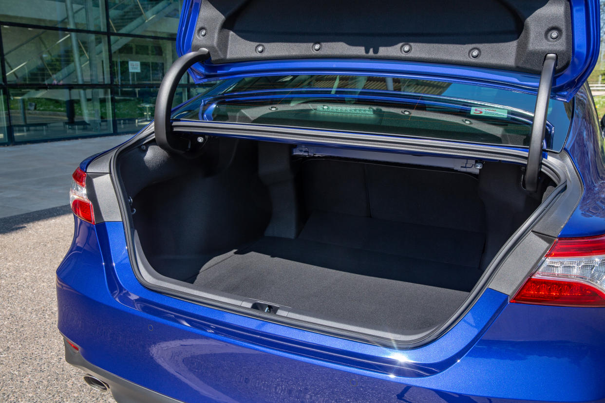 The Camry offers 524 litres of boot space