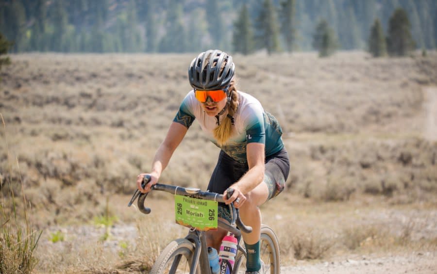 Photo of gravel racer Anna Moriah Wilson