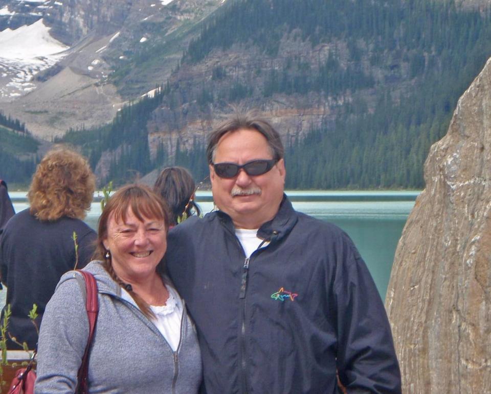 Ann Harkness, left, and her husband, Steve, were forced to spend last winter in Canada rather than at their second home in Winter Haven. They were among hundreds of thousands of "snowbirds" who stayed in Canada because land crossings to the United States were blocked as a guard against transmission of COVID-19.