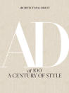 This image released by Abrams shows “Architectural Digest: AD at 100, a Century of Style,” by Architectural Digest. It’s a centenary celebration hinged on homes past and present. (Abrams via AP)