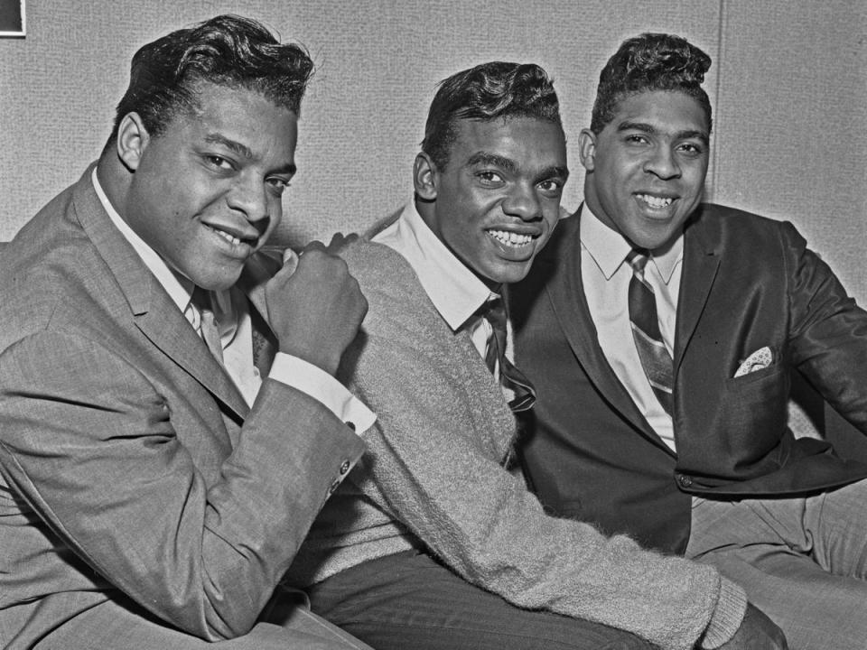 (L-R) O'Kelly Isley Jr., Ronald Isley and Rudolph Isley (Getty Images)
