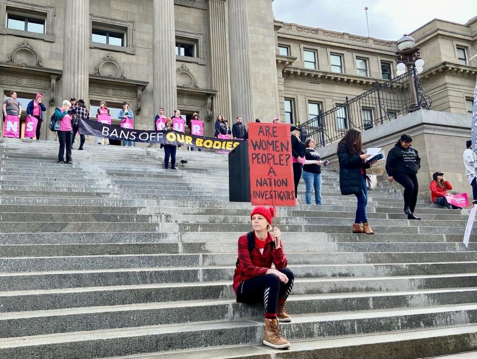 Bans Off Our Bodies march in Boise