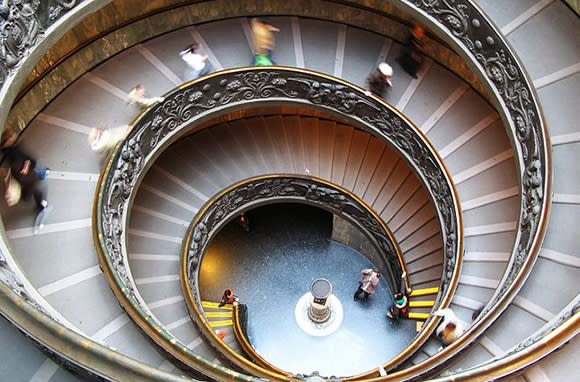 Spiral Staircase in the Vatican Museums. (Photo: Dimitry B / flickr)