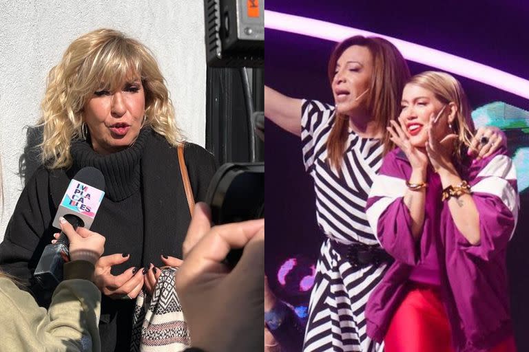 El enojo de Georgina Barbarossa tras el fallido móvil con Lizy Tagliani y Wanda Nara