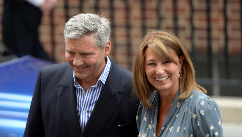 Michael Middleton and Carole Middleton 