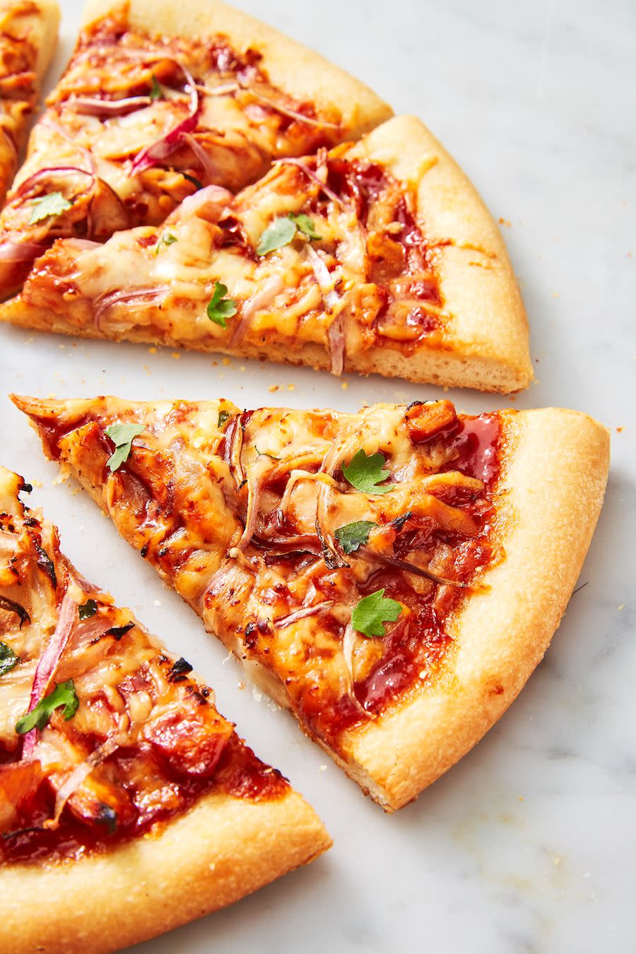 Easy BBQ Chicken Pizza