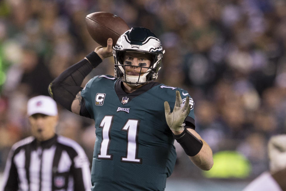 Despite still having time to get a deal done, Carson Wentz called his record-setting extension with the Eagles a "win-win."
