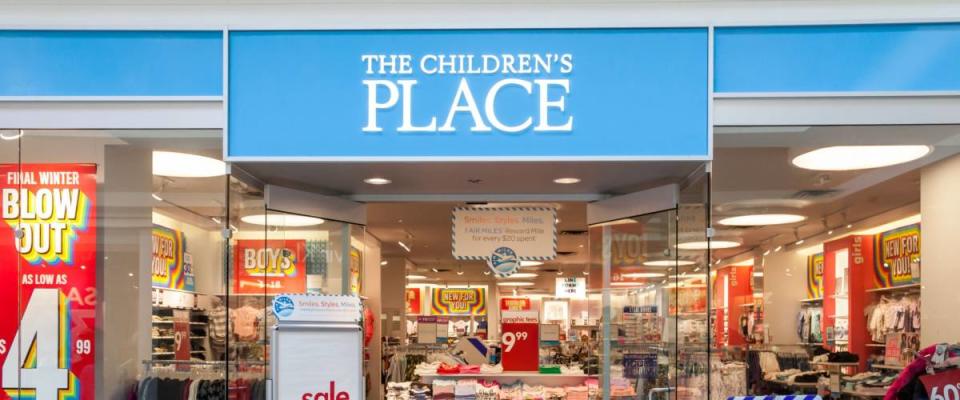 TORONTO, CANADA - JANUARY 19, 2018: Children's Place store front in the Fairview Mall in Toronto.