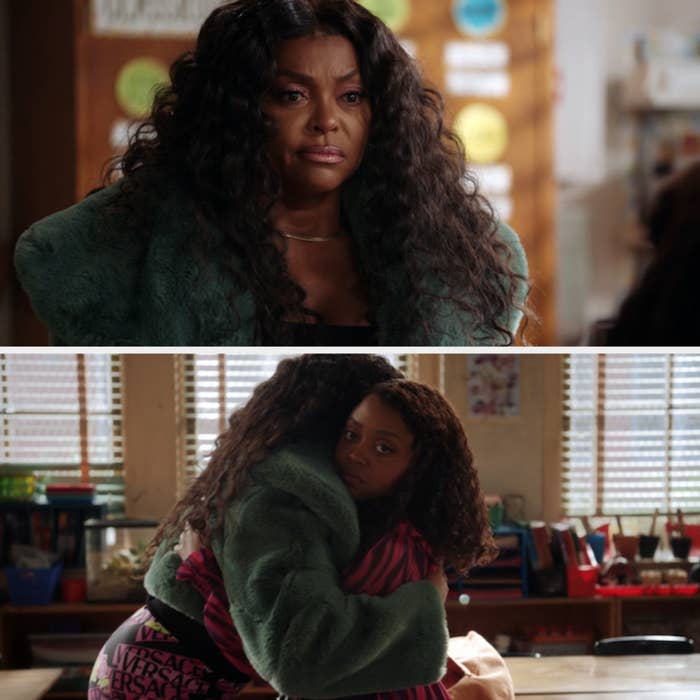 Taraji P. Henson and Quinta Brunson on "Abbott Elementary"