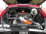<p>In this particular red demon’s case, two COPO requests were filed, one for an upgrade to a 425-hp engine and another for a package that included a 140-mph speedometer, custom sway bar and larger wheels and tires.</p>