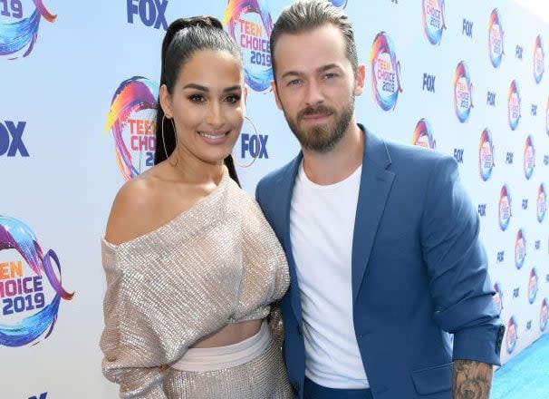 Nikki Bella Chose Her Wedding Dress 30 Minutes Before Marrying Artem Chigvintsev