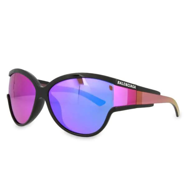 Balenciaga 62MM Wrap Sunglasses