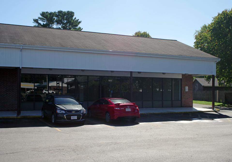 Site of future potential liquor store at 750 Belmont St, Brockton, near Brockton High School on Thursday, Oct. 6, 2022.