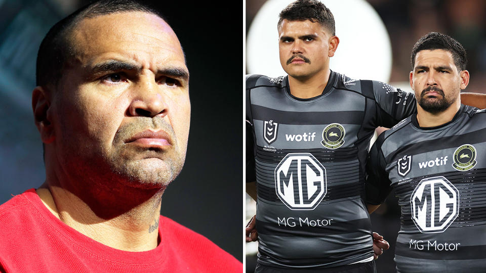 Anthony Mundine, Latrell Mitchell and Cody Walker.