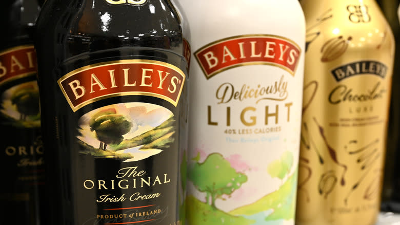Bottles of Baileys