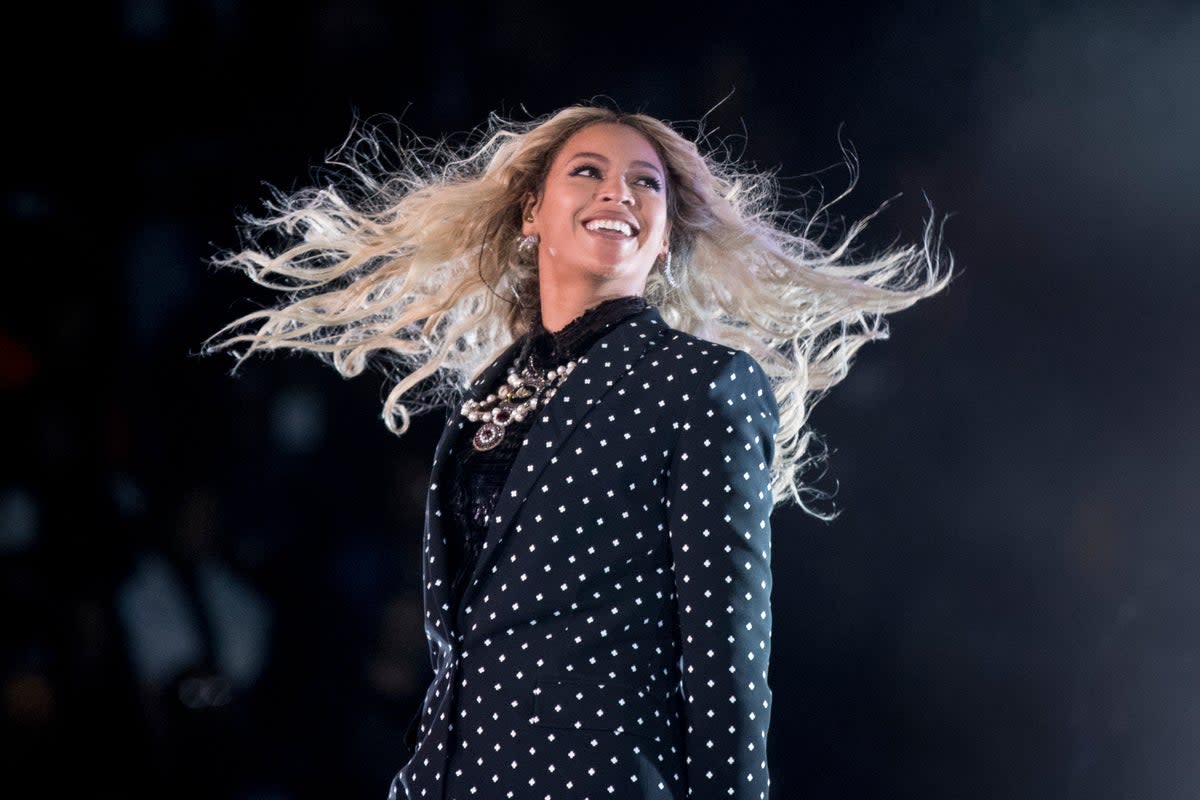 Beyoncé is the first Black woman to top the US country albums chart (AP)