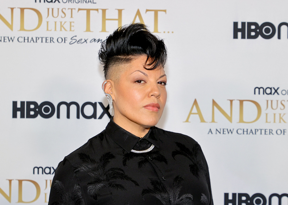 Sara Ramirez attends HBO Max's "And Just Like That" New York Premiere.