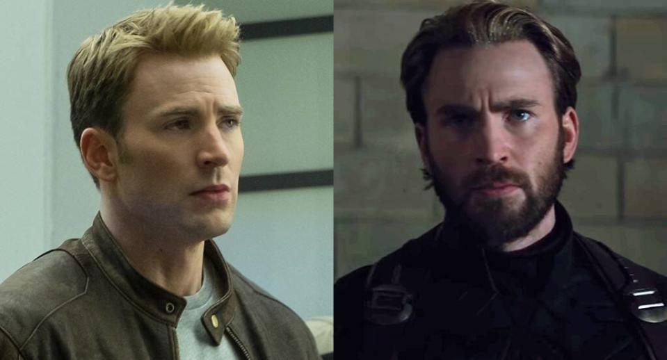 Chris Evans, Captain America, Avengers: Infinity War, Makeover