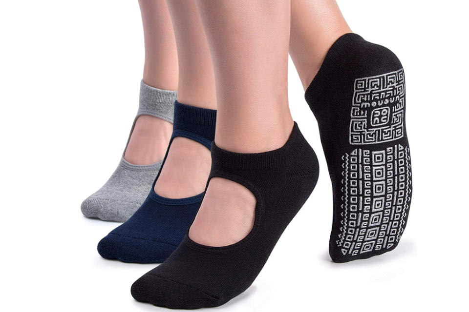 yoga socks, amazon