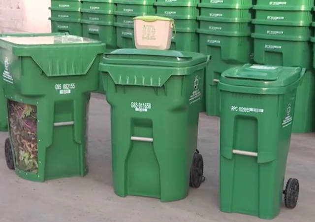 All LA residents can now put food scraps and more compostable items in  green trash bins – Daily News