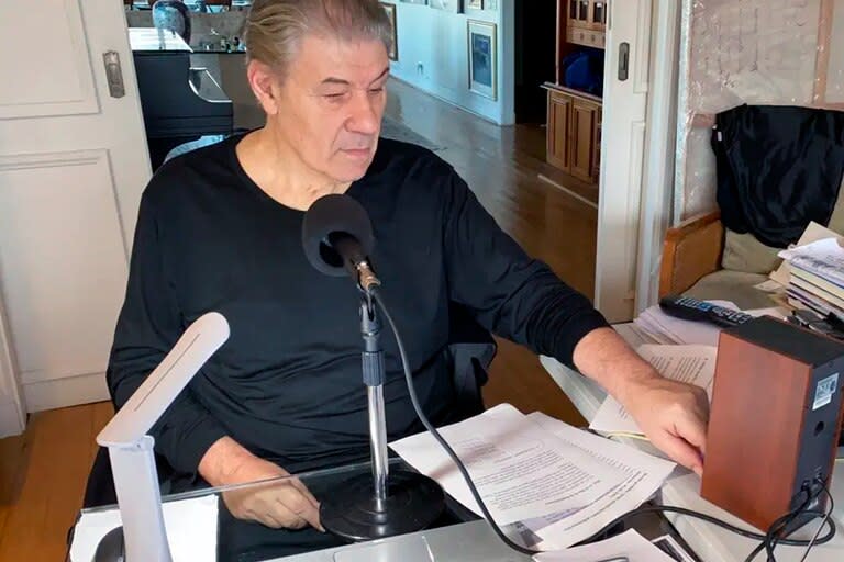 Víctor Hugo Morales escribió un radioteatro