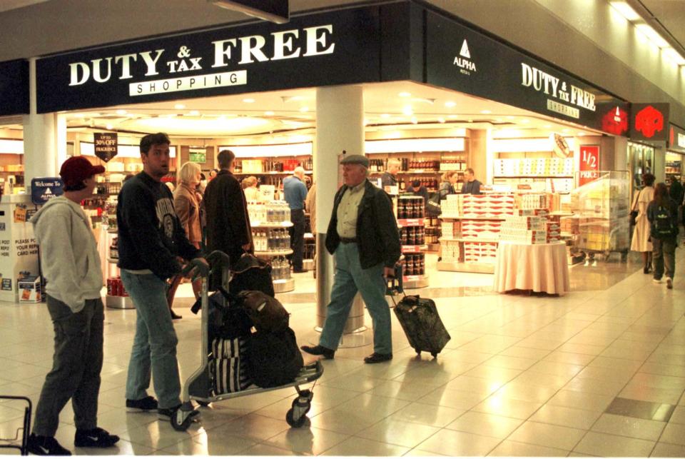Duty Free store at Heathrow's Terminal 1. Photo: TIM OCKENDEN/PA Archive/PA Images