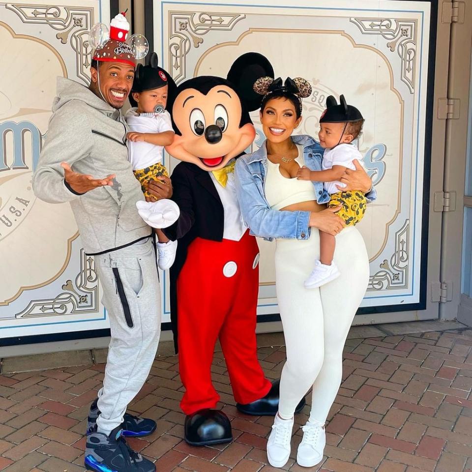 Nick Cannon, Abby De La Rosa, Zillion Cannon, Zion Cannon