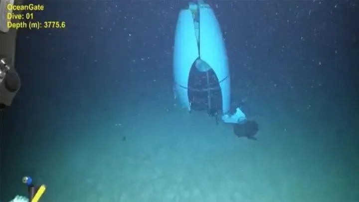 Hundimiento del submarino Titan