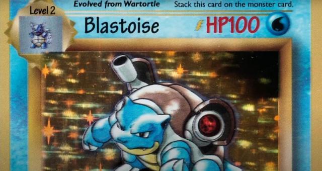 blastoise pokemon card