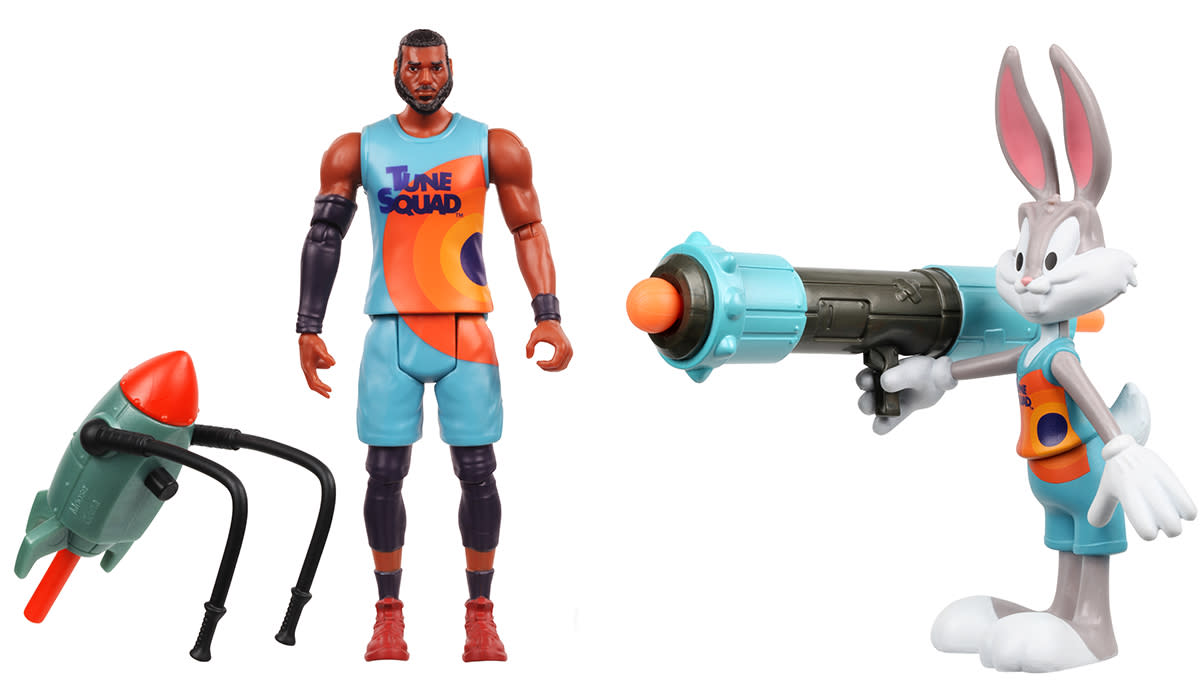 Finally, action figures worthy of the legendary franchise that is Space Jam. (Photo: Walmart)