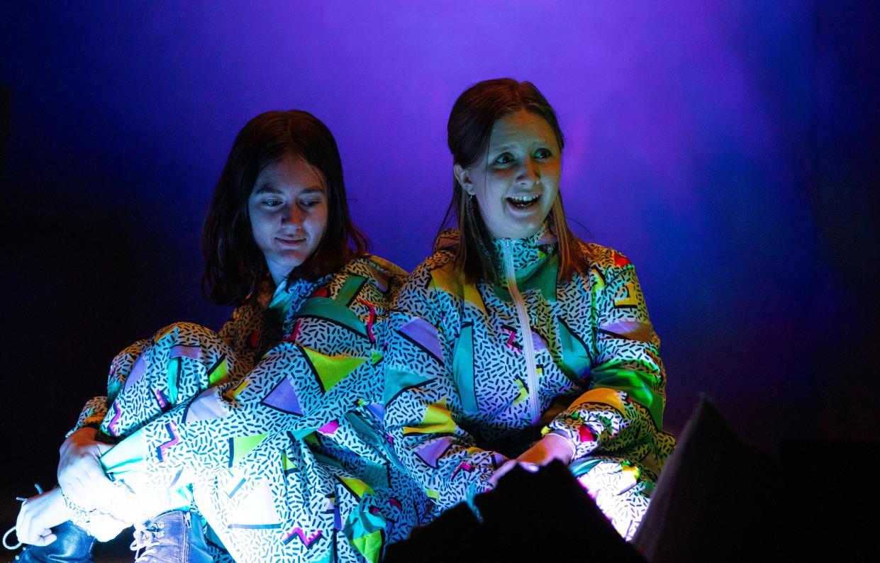 Reed Academy for Fine and Performing Arts students take part in the final dress rehearsal for the SPS Choice programs debut theater production, 10 Ways to Survive the Zombie Apocalypse, on Wednesday, Dec. 13, 2023.